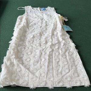 CeCe Ivory Floral Embroidered Maxi Dress